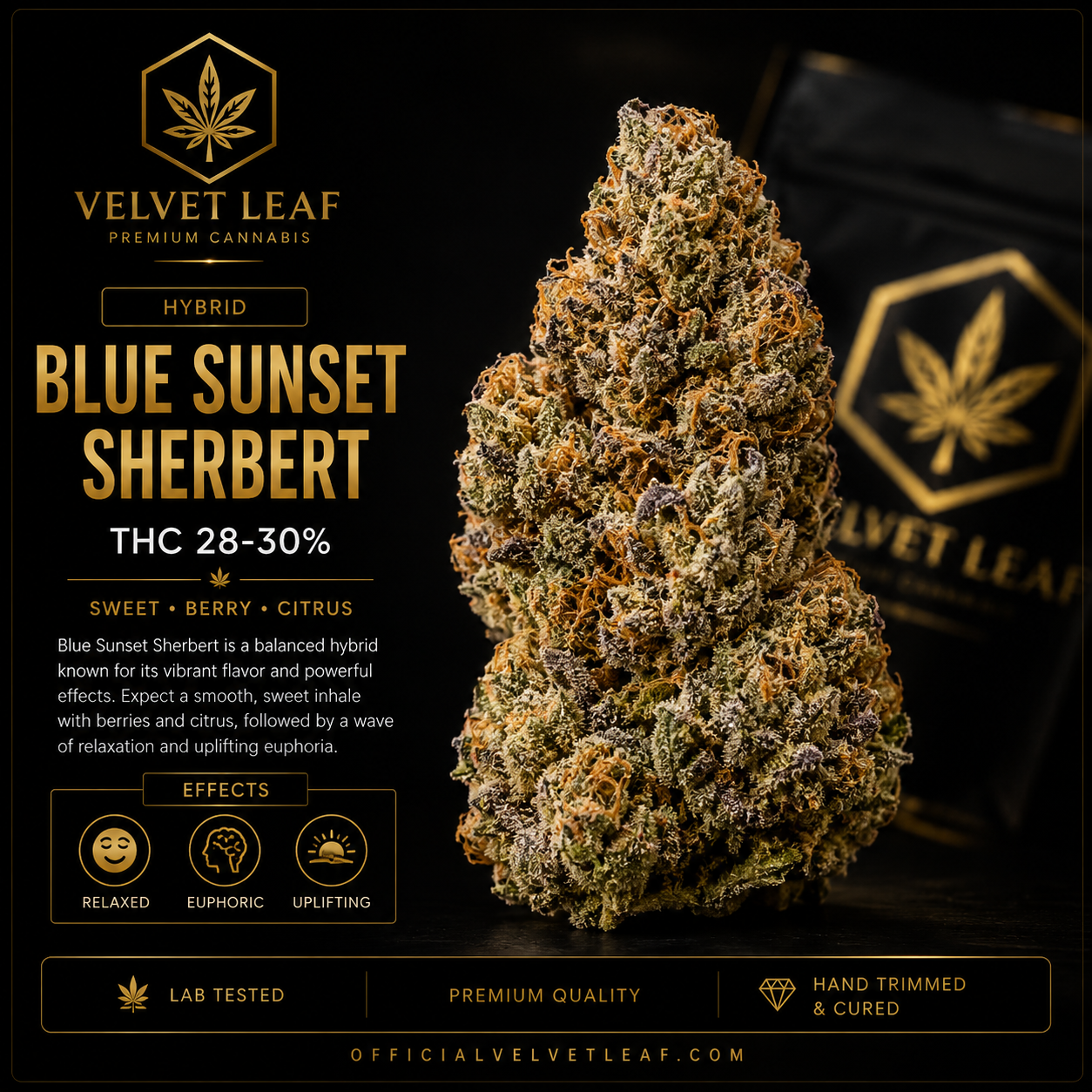 Blue Sunset Sherbert