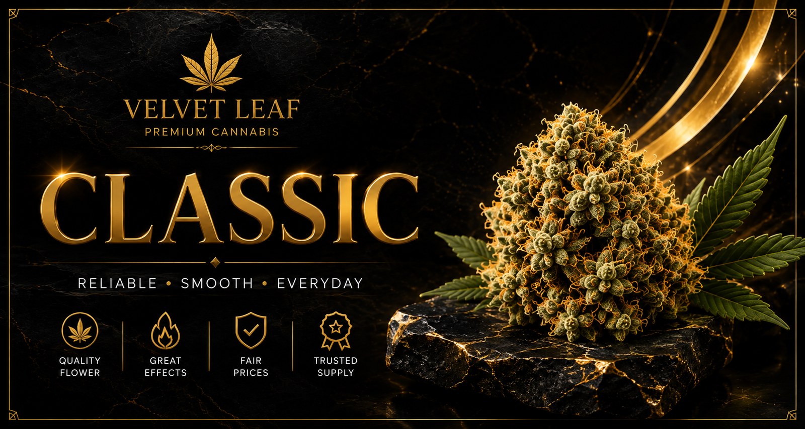 Velvet Leaf Classic collection banner